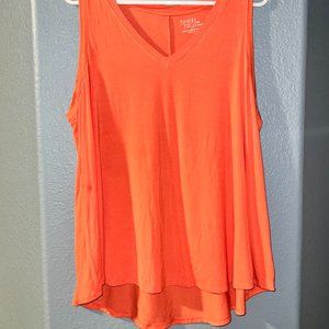 Time and Tru Women's High Low Tank Top